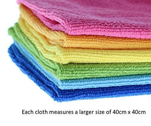 Microfibre Cleaning Cloths - SORBO 6-Pack 40x40cm 10S00039