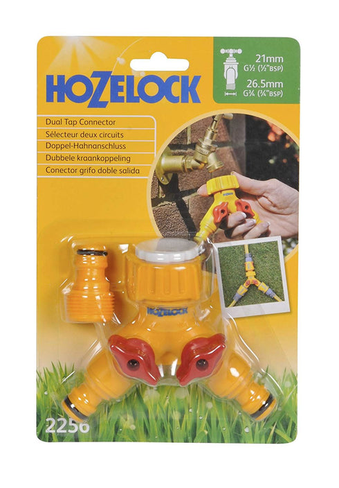 Dual Tap Connector - HOZELOCK 22560000 Control Valve