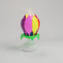 QUICKLIGHT MUSICAL LOTUS FLOWER BIRTHDAY CANDLE. CR-93245