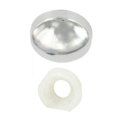 Chrome Dome Screw Caps - FAST PAK VALUE 2472, 4 Pack