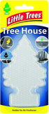 LITTLE TREES TREE HOUSE CLEAR TREE-SHAPED AIR FRESHENER HOLDER. LTTH6230