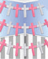 PAPER CROSS GARLAND PINK. 31037