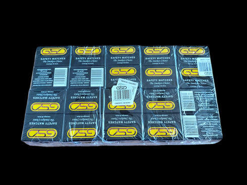 Safety Matches Pack - GSDSM 100 Count Reliable Strike-On-Box Matches