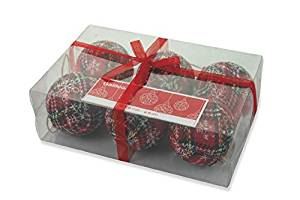 6 POLY BAUBLES POINSETTIA. PI513302