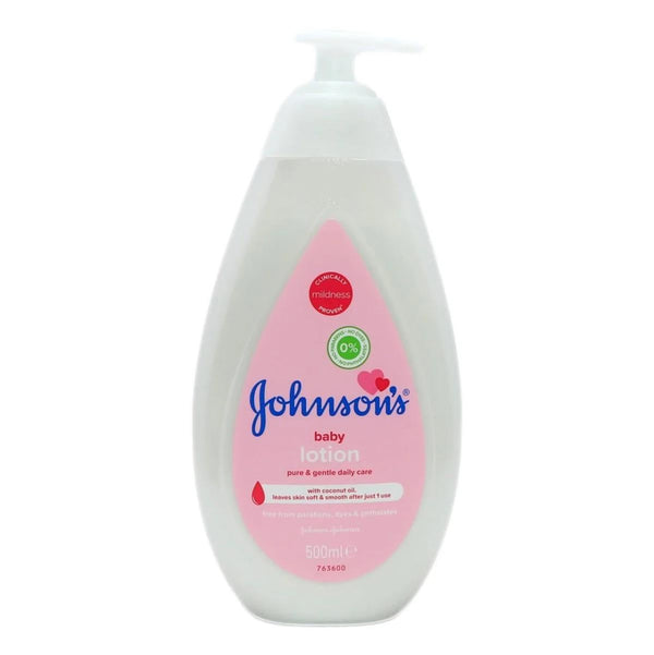 JOHNSONS BABY LOTION WITH PUMP 500ML. 908108