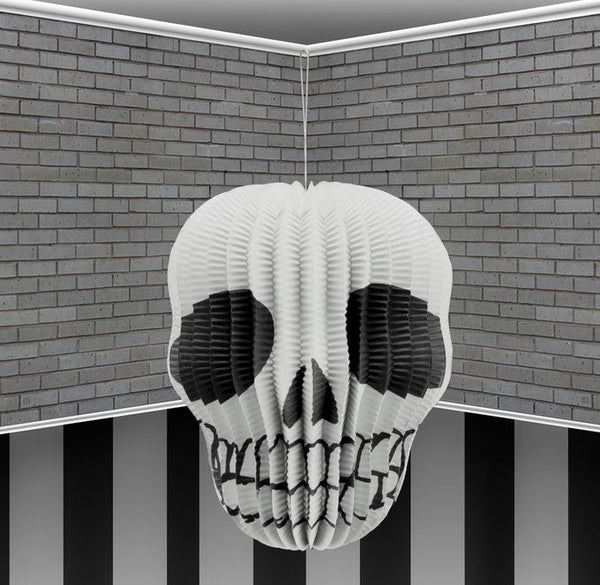 SCREAM MACHINE SKULL PARTY PAPER LANTERN. DP12186