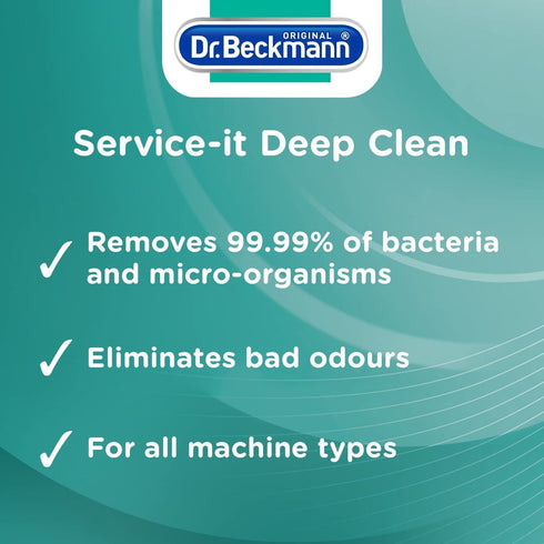 Washing Machine Cleaner - Dr Beckmann Service It 250gr
