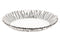 PASABACHE AURORA OVAL GLASS SERVICE PLATE 25 X 30CM. 10546