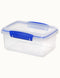 SISTEMA KLIP IT CLEAR FOOD STORAGE CONTAINER WITH BLUE CLIPS 1 LTR. SIS1600