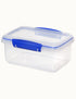 SISTEMA KLIP IT CLEAR FOOD STORAGE CONTAINER WITH BLUE CLIPS 1 LTR. SIS1600