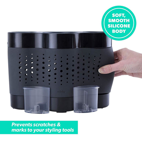 MINKY PREMIUM STYLING DOCK BLACK & GREY. TT13190101