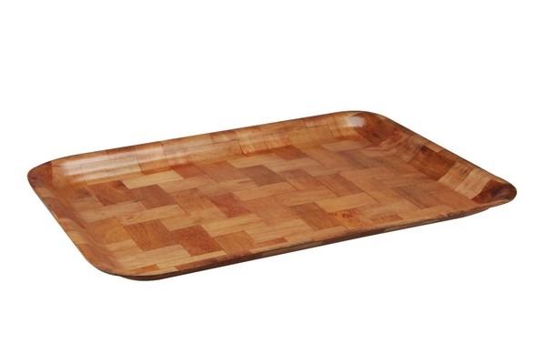 Bamboo Serving Tray - APOLLO Woven Wood 36x24cm AP1919