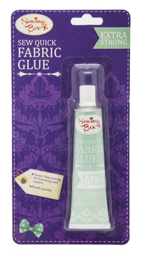 Fabric Glue 30ml for Quick Repairs - SEW0001B Sewing Box Essential
