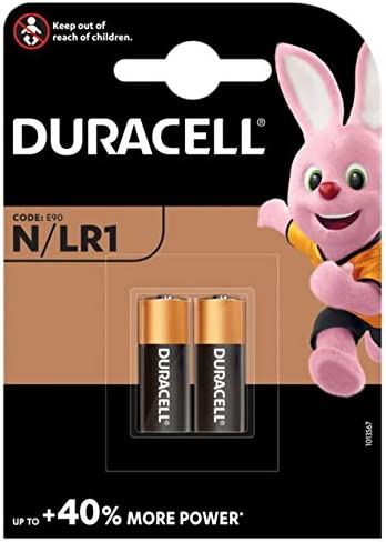 LR1 Alkaline Battery - DURACELL MN9100 2-Pack for Electronics