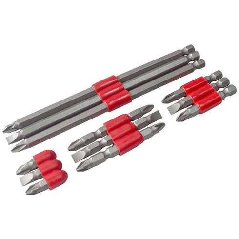 Power Bit Set L2700 - 12PC Assorted High-Quality Tools