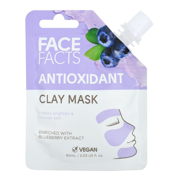 FACE FACTS CLAY MUD MASK 60ML - ANTIOXIDANT. 18564-150