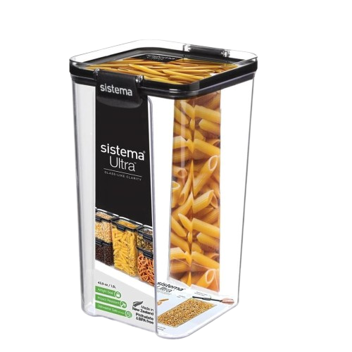SISTEMA ULTRA CLEAR TRITAN SQUARE CONTAINER 1.3L. SIS51403