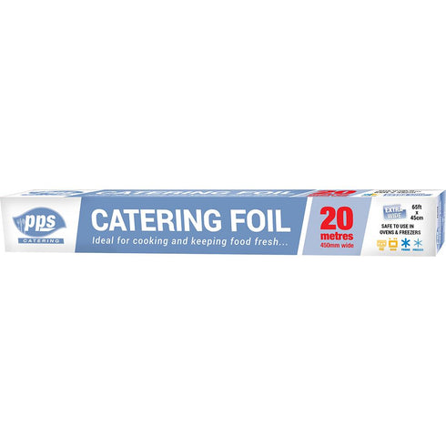 Catering Foil Roll - PPS FOOD CATERING FOIL 20M X 450MM PPS93058