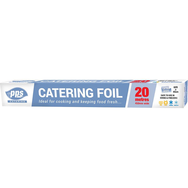 Catering Foil Roll - PPS FOOD CATERING FOIL 20M X 450MM PPS93058