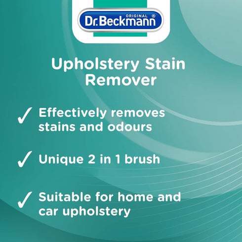 Upholstery Stain Remover - DR BECKMANN with Brush 400ML