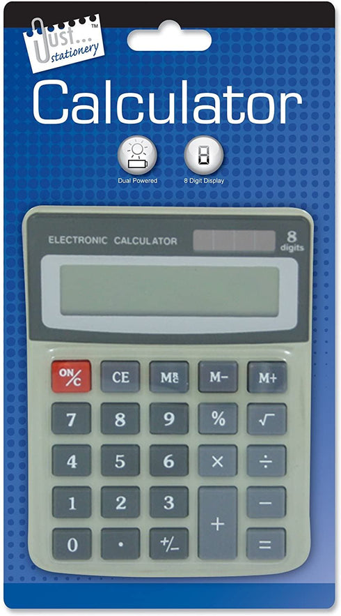 JUST STATIONERY 8 DIGIT CALCULATOR. TA6062