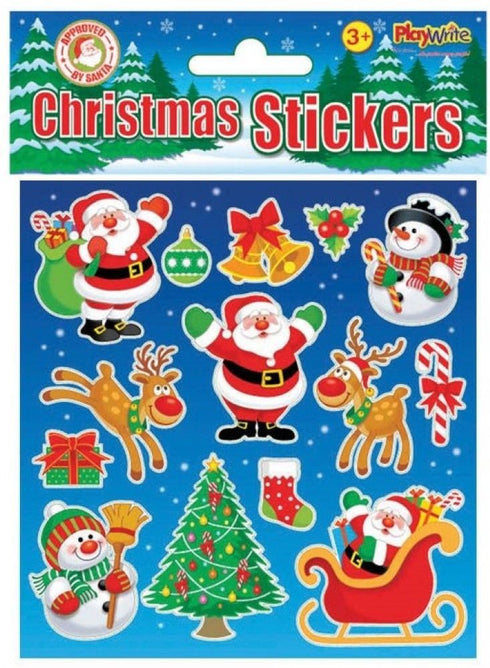 CHRISTMAS STICKERS 12 SHEET. 396133_12