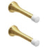 Brass Door Stop - STAR PACK SPRING 72132 Brass Plated