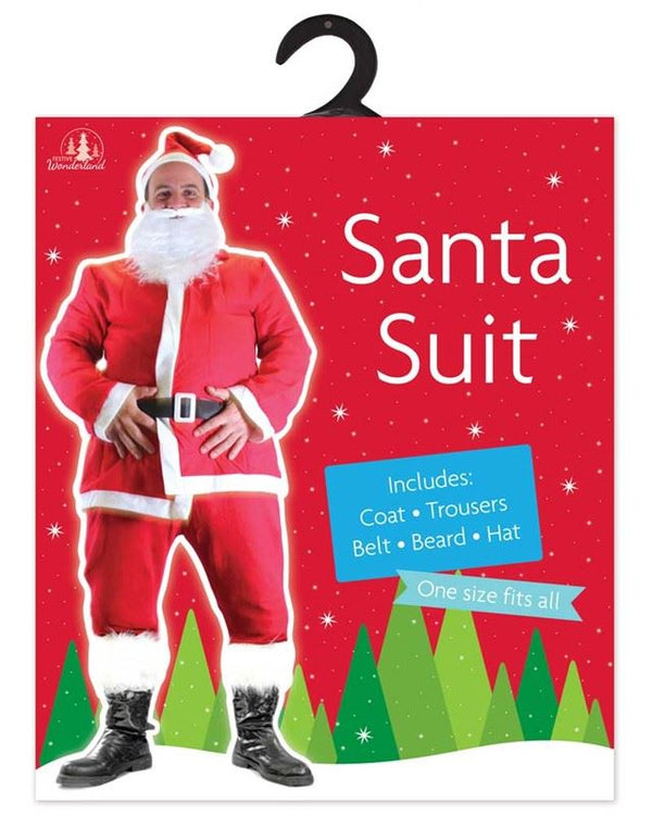 FESTIVE WONDERLAND CHIRSTMAS SANTA SUIT. TAXS0330