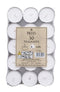 PRICES PATENT CANDLES WHITE TEALIGHT PACK OF 30. TE301228P