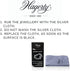 Silver Polishing Cloth - Hagerty 30cm x 36cm A100698