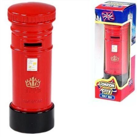 Red Post Box Souvenir - London Die Cast Metal EL66620