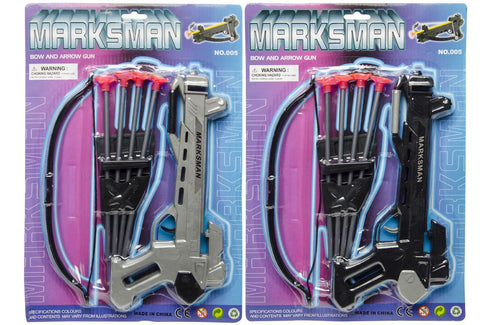 MARKSMAN COMBAT ARMED GUN AND ARCHERY DARTS SET. LG7600