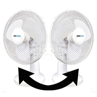 STAYCOOL 16" (40CM) DESK FAN - WHITE. F1021WH