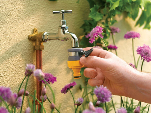 Hozelock Tap Connector 2176P9000 - Easy Garden Hose Attachment