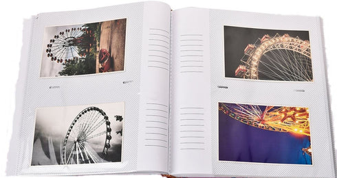 Slip-in Photo Album Bird Flowers 5x7 - Preserve Memories