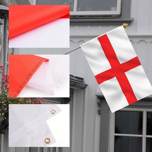 SHATCHI ENGLAND ST GEORGE FLAG 60CM X 90CM. 116543