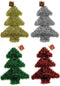 3D TINSEL CHRISTMAS XMAS TREE WALL PLAQUE DECORATION. 9014