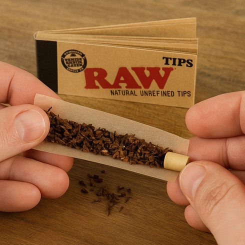 RAW Tips Booklets 50/Pack - Premium Rolling Accessories