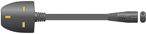Figure 8 Power Cable 2m - MERCURY 114.035UK High-Quality Lead