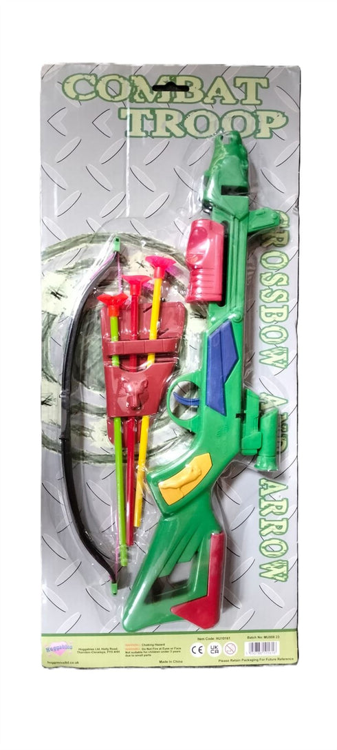 Crossbow and Arrow Set - Combat Troop Carded Playset HU10161