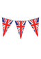 Union Jack Bunting - 25 Triangle Pennants 7M Long | F63003