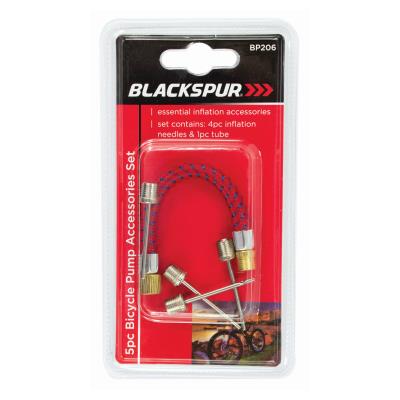 Bicycle Pump Adaptor Set - BLACKSPUR 5PC BP206 Accessories