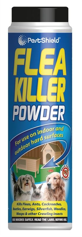 Flea Killer Powder - PESTSHIELD 200G Effective Flea Control PS0055A