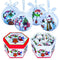 14 DECOUPAGE CHRISTMAS SNOWMAN WINTER SCENE DESIGN BAUBLES IN BOX. BML71580
