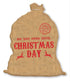 CHRISTMAS SACK HESSIAN. SHEC