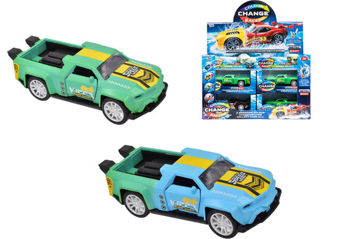 ASSORTED DIE CAST COLOUR CHANGING CARS. TY2821