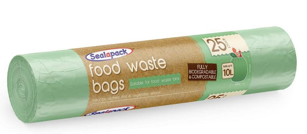 Biodegradable Waste Bags - SEALAPACK 10L 25/Pack SAP1085