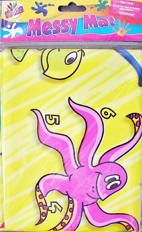 Children Splash Mat - Easy Wipe Floor Protector | 6826