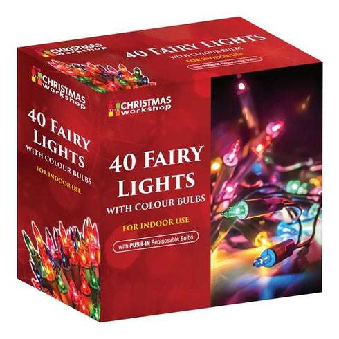 40 FAIRY LIGHTS - MULTI COLOUR. BML75690