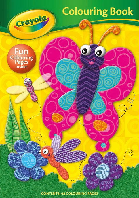 Butterfly Colouring Book - Creative Fun with CRAYOLA 2904/CYCB1